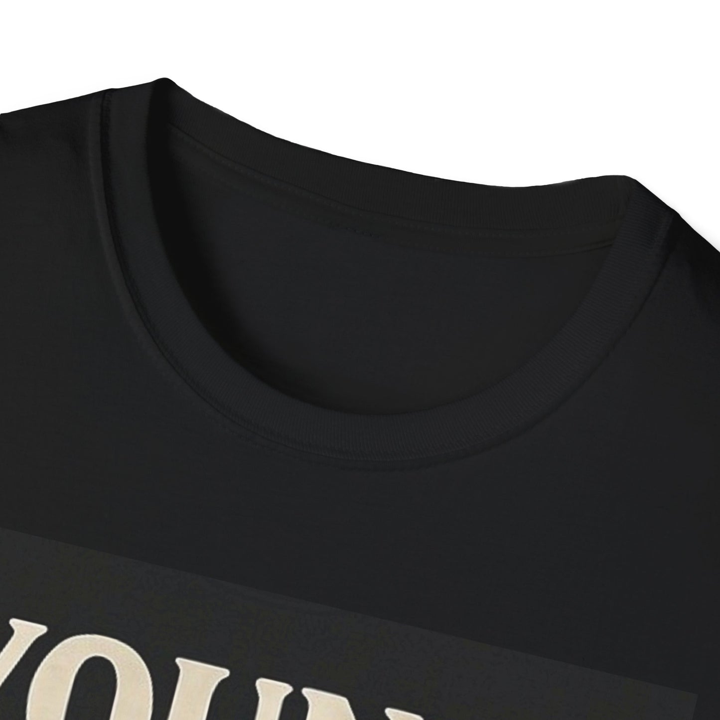Young Black and Stoned T-Shirt - Unisex Softstyle Tee, Casual Wear, Streetwear, Gift for Friends, Comfortable Everyday Shirt